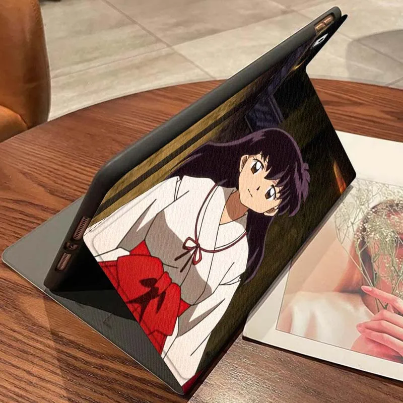 إينوياشا الفن الهزلي الشعبي لجهاز iPad Pro Air Mini 2 3 4 5 6 7 7th 8th 9th 10th 11th 10.2 9.7 10.5 10.9 11 12.9 13 حافظة كمبيوتر لوحي