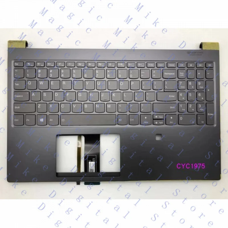 

UU Palmrest w/Backlit Keyboard for Lenovo YOGA C940-15 Grey