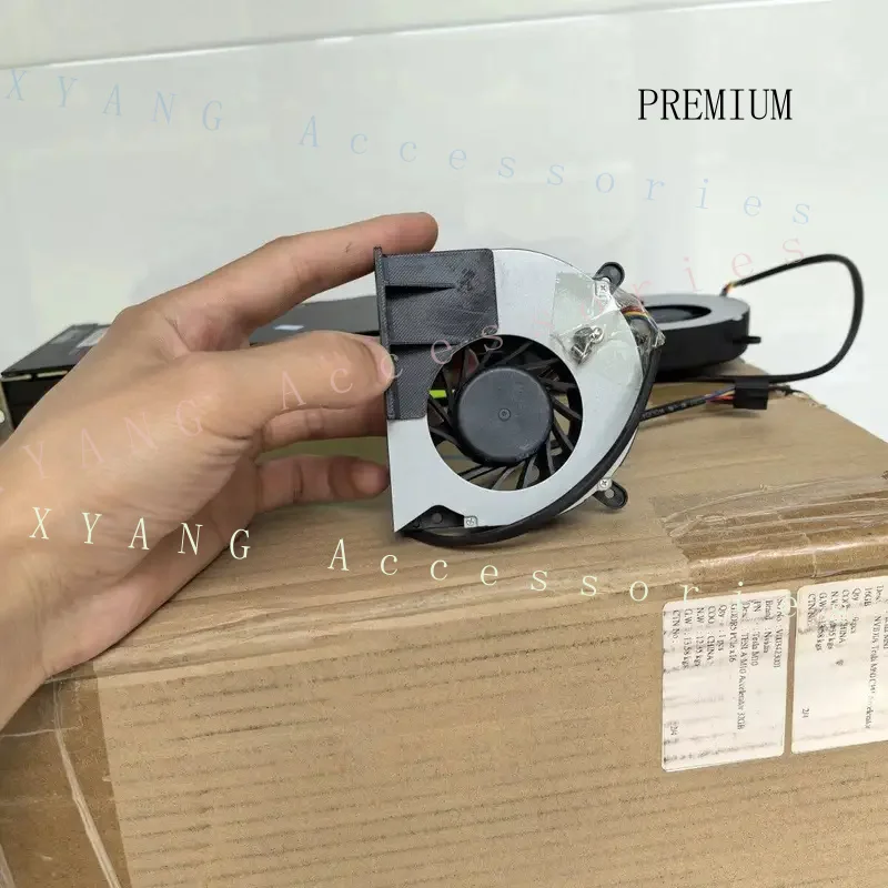 N+ External Turbo Cooling Heatsink for Tesla P40, Compatible P100 V100 M40, Modified Silent Cooling Fan