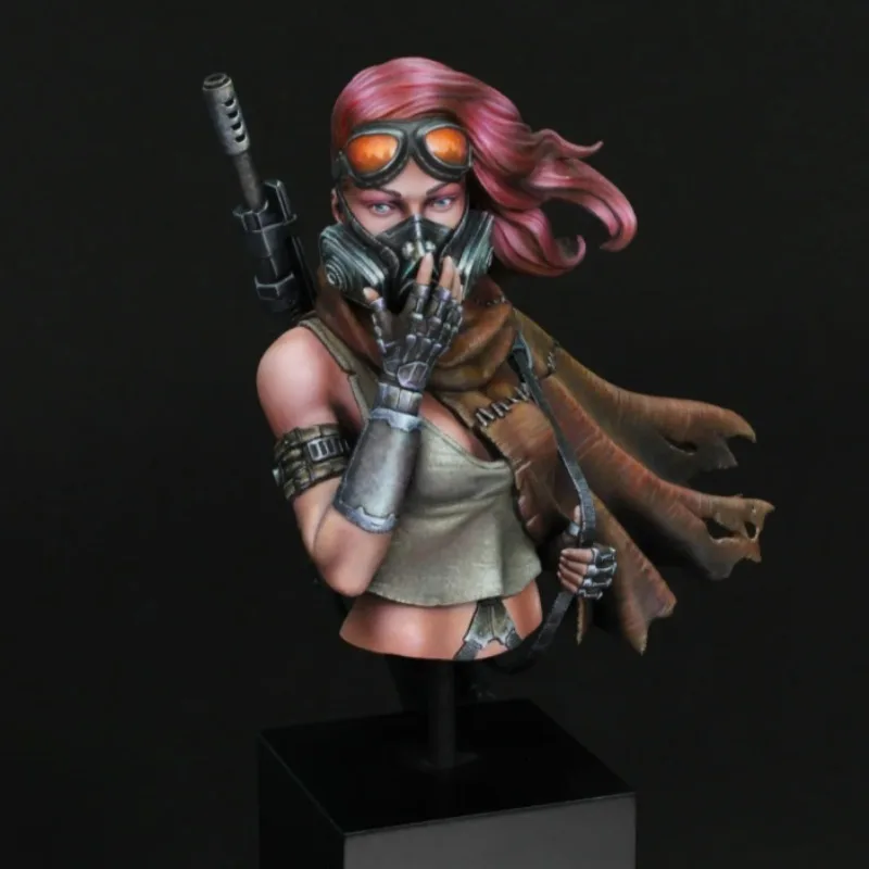 1/10 Scale Die Cast Nalani the desert born Resin Bust Assembled Model Kit, Art Hobby Miniatures, Unassembled and Unpainted