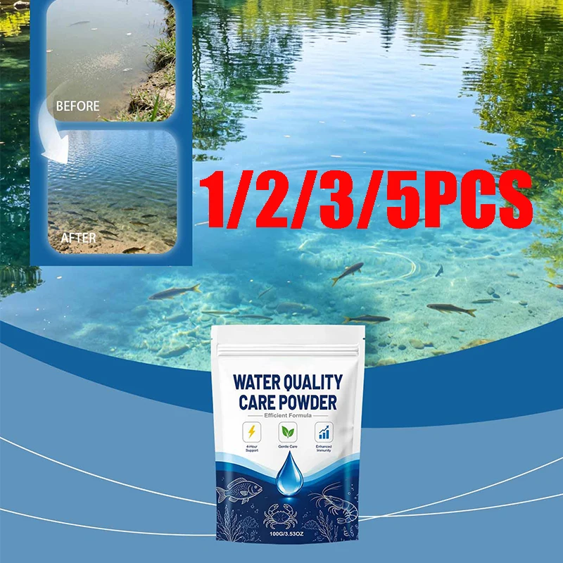 Planted Aquarium Fertilizer - 1/2/3/5PCS Fish Tank Water Clarifying Powder