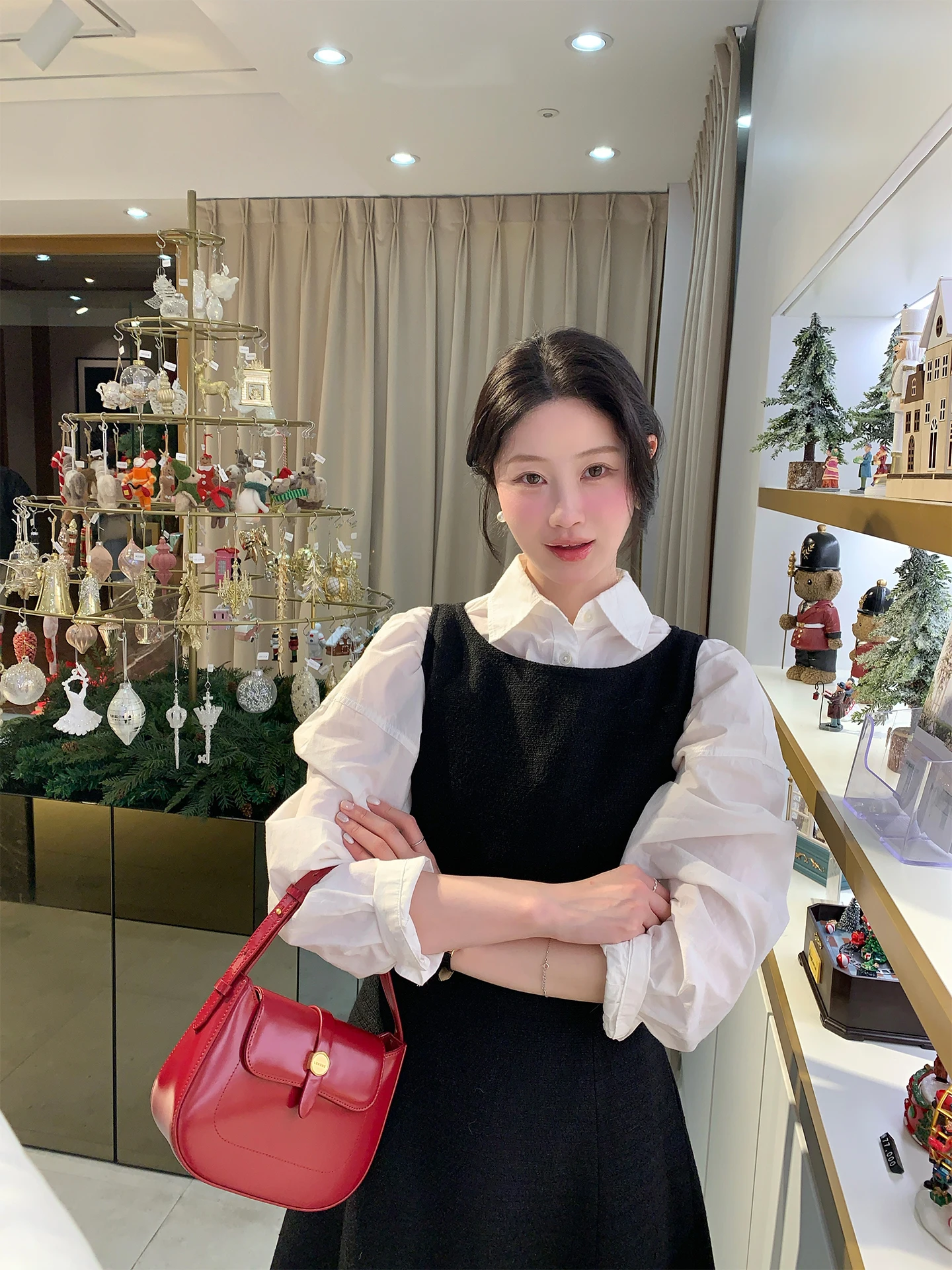 

JeJuna HeBen Scroll Ba Strap Little Bla Dr Waist Cinching Festival Aosphere Vest Dr Long Dr Commute Sle