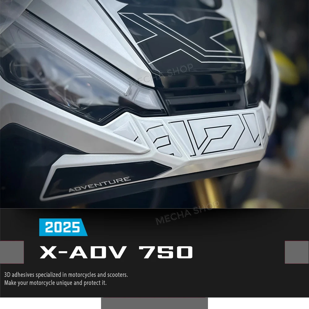 

XADV-750 3D Resin Decals Motorcycle Accessories Front Stickers Waterproof Pad Sticker For X-ADV 750 2025