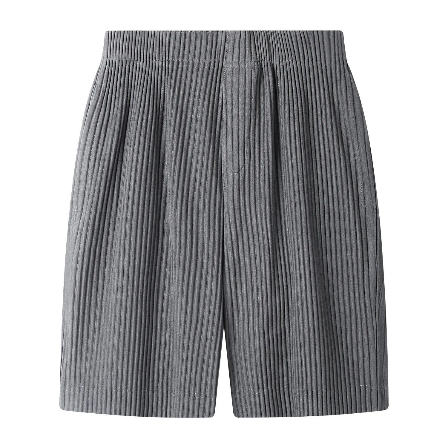 Miyake Summer Men's Shorts 2025 New Pleated Drape Casual Pleated Fashion Five-point Pants Loose Pleats Casual Versatile Youth