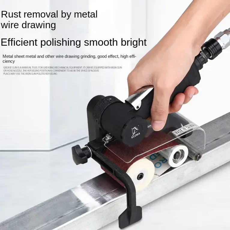 pneumatic air belt sanding machine 60X260mm air sanding polishing machine grinding tools