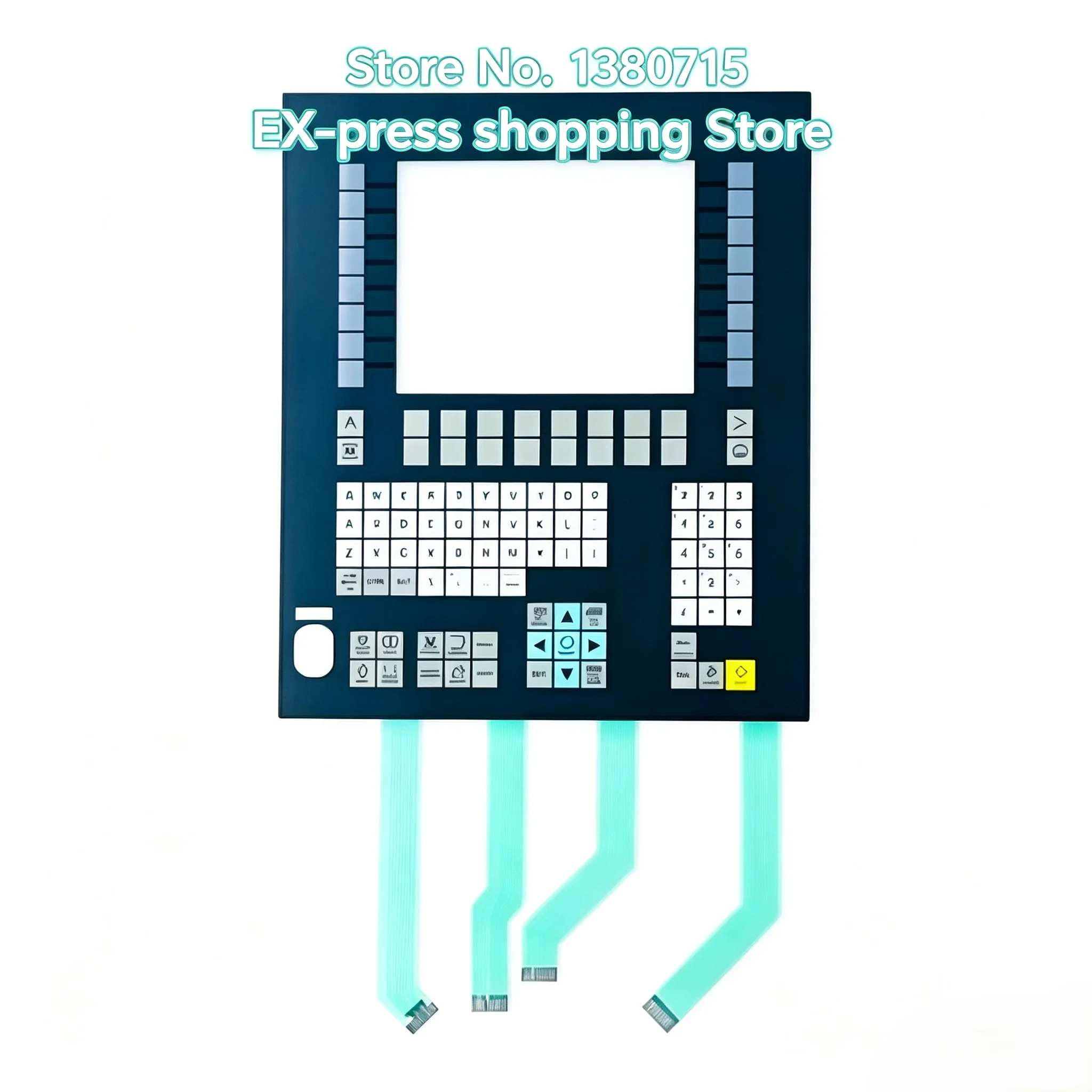 Industrial Membrane Button Switch 6FC5203-0AF04-1BA0 Control Panel Keypad