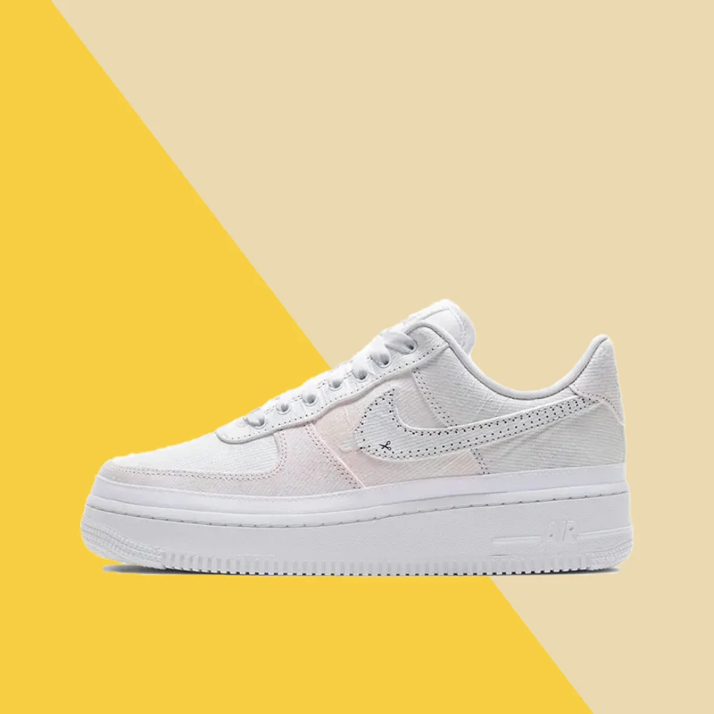 Zapatillas Nike Air Force 1 de caña baja unisex - Amortiguación Air-Sole icónica, comodidad clásica, uso casual duradero CJ1650-100
