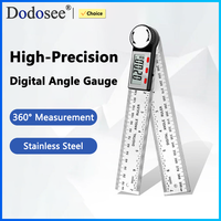Dodosee High-Precision Protractor Digital Angle Gauge Multi Angle Ruler Woodworking Tools Meter Angle Finder 360° Measurement