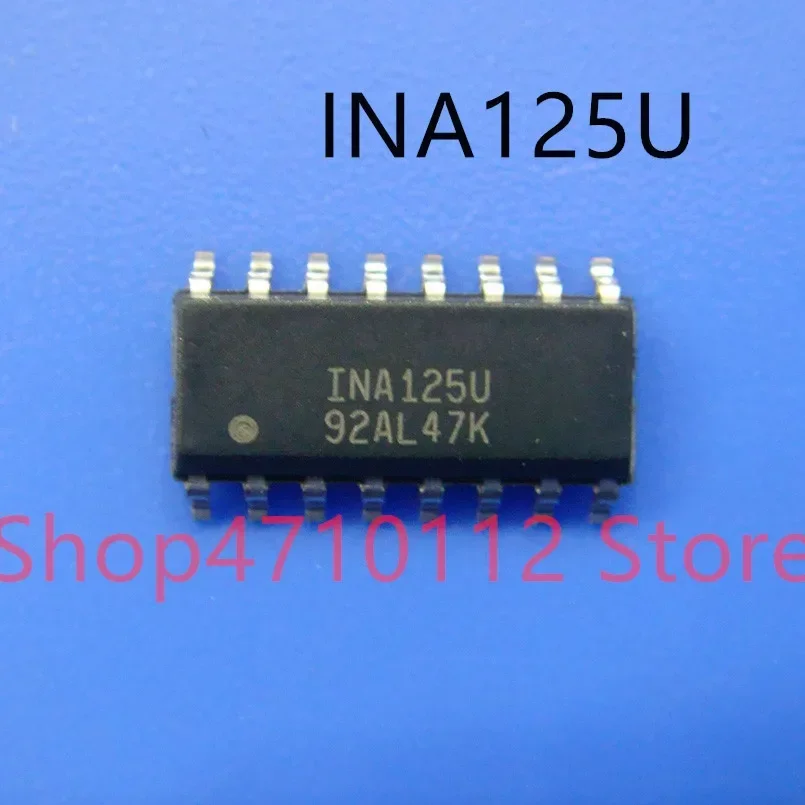 

Free shipping 10PCS/LOT NEW INA125U INA125UA INA125 SOP-16