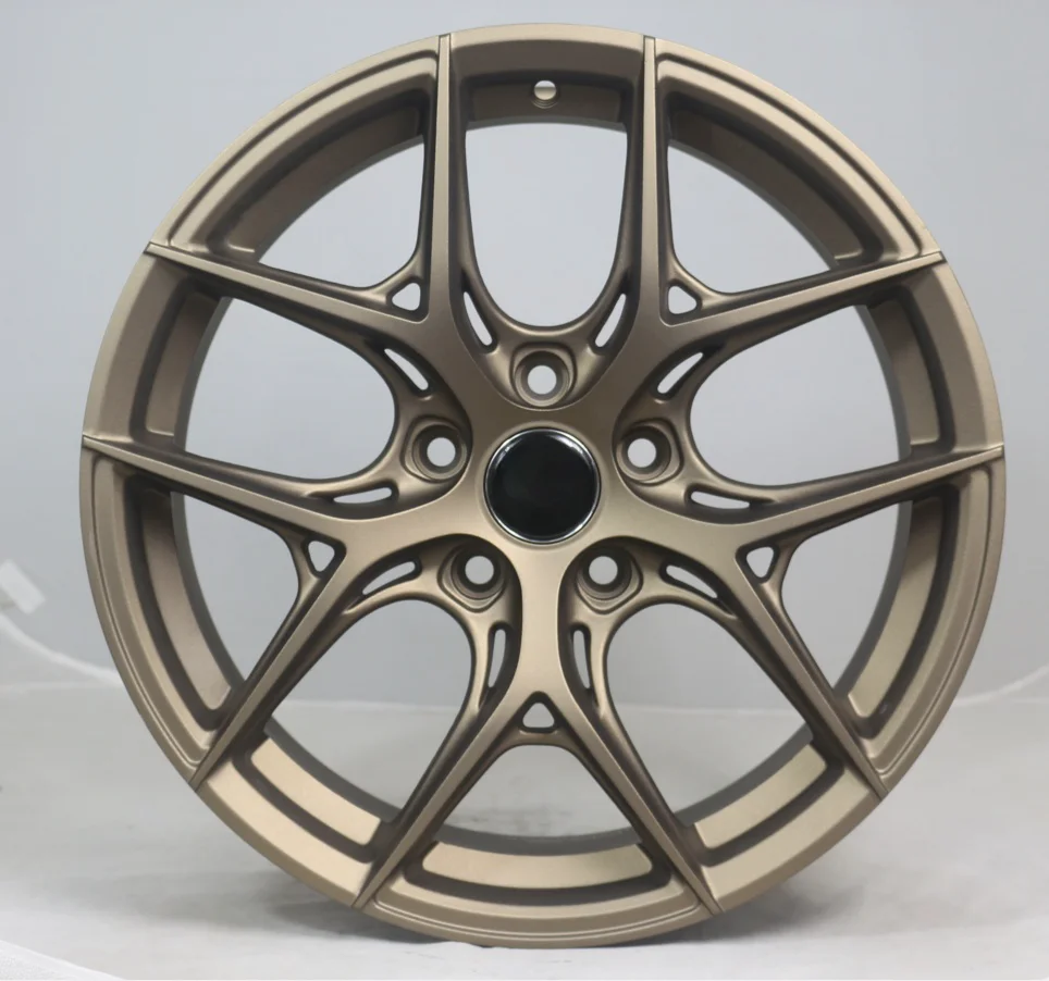 Bronze  Voss S21 17 18 19 Inch 5x100 5x108 5x112 5x114.3 5x120 Car Alloy Wheel Rims Fit For Audi VW BMW Honda Subaru Lexus