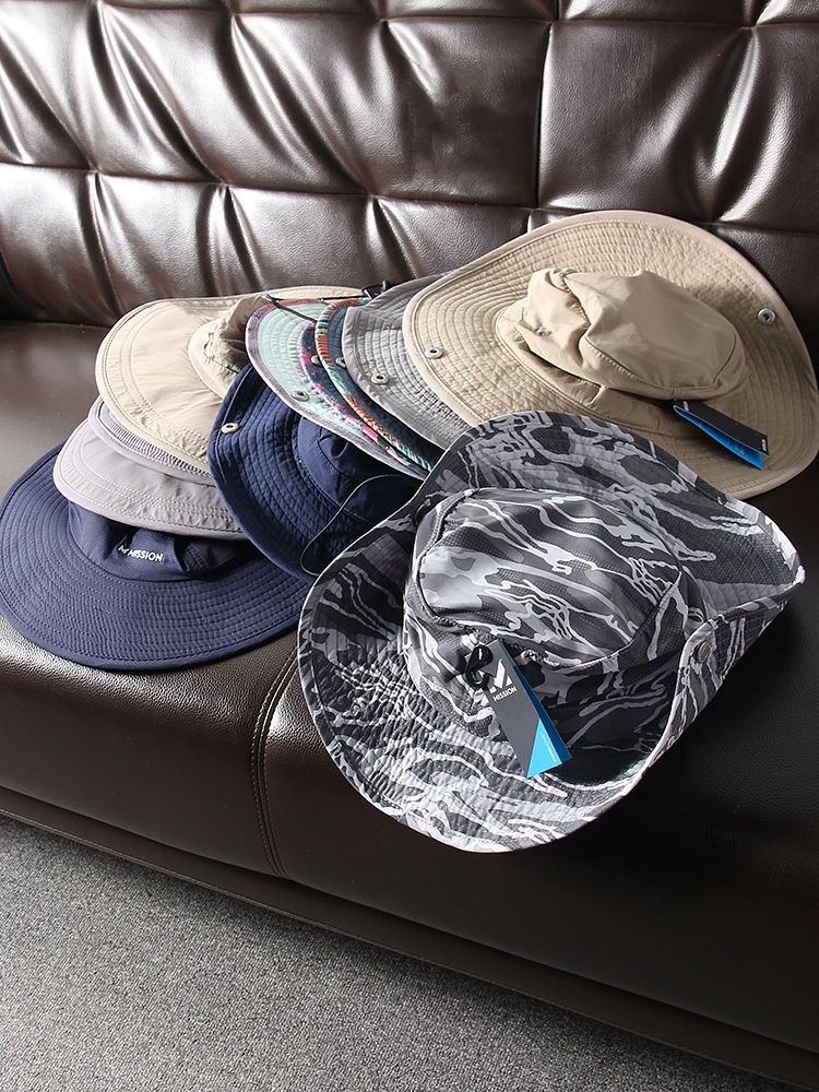 Outdoor Summer Breathable Quick Dry Sun Protection Hat Unisex Couple Style Travel Fishing Cap Casual Cotton Flat Top Hat