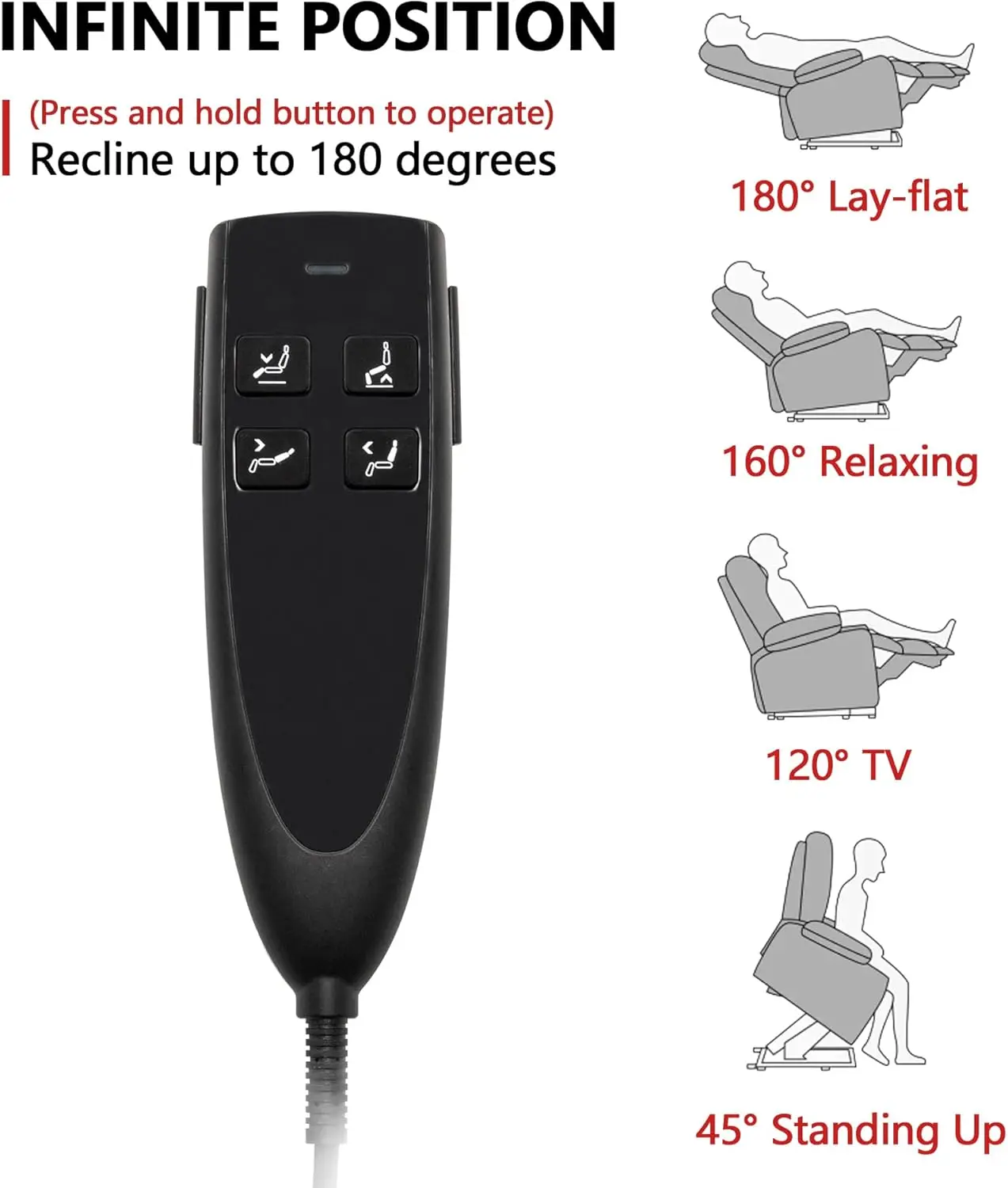 Large Power Lift Recliner Chair Sofa and Heat for Big and Tall Elderly Infinite Positions Dual Motor Cup Holders