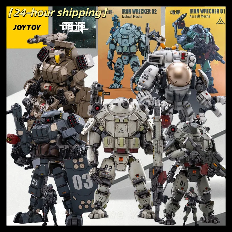 JOYTOY Original Modellbausatz Iron Wrecker 02 Taktischer Mecha ABS, PVC Anime Actionfigur Sammlermodell Spielzeug für Jungen 22 cm