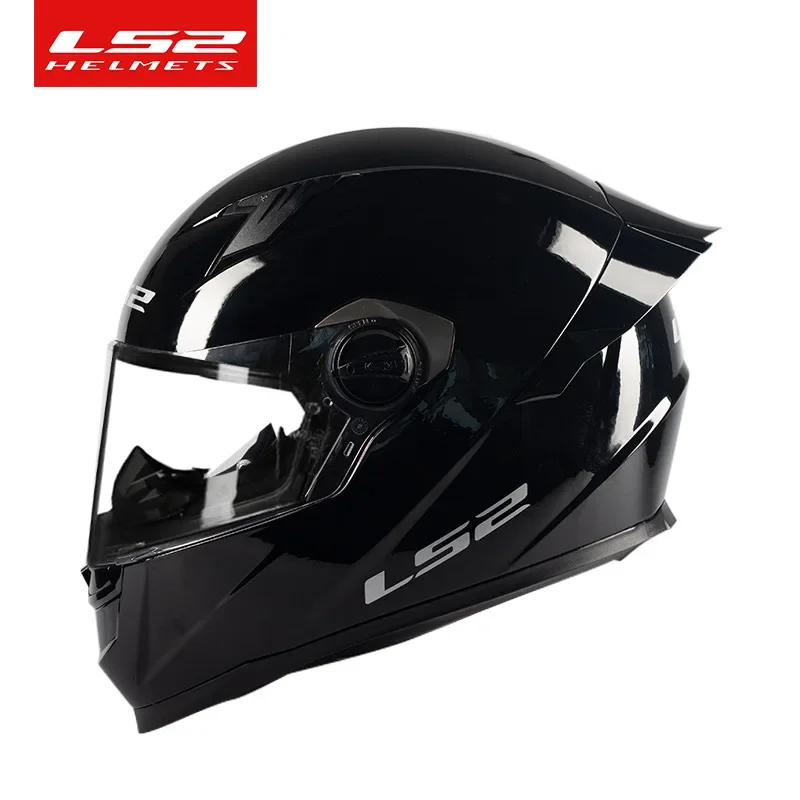 Original LS2 FF300 Full Face Motorcycle Helmet Woman Man Casco Moto Helmets with transparent Visor ECE