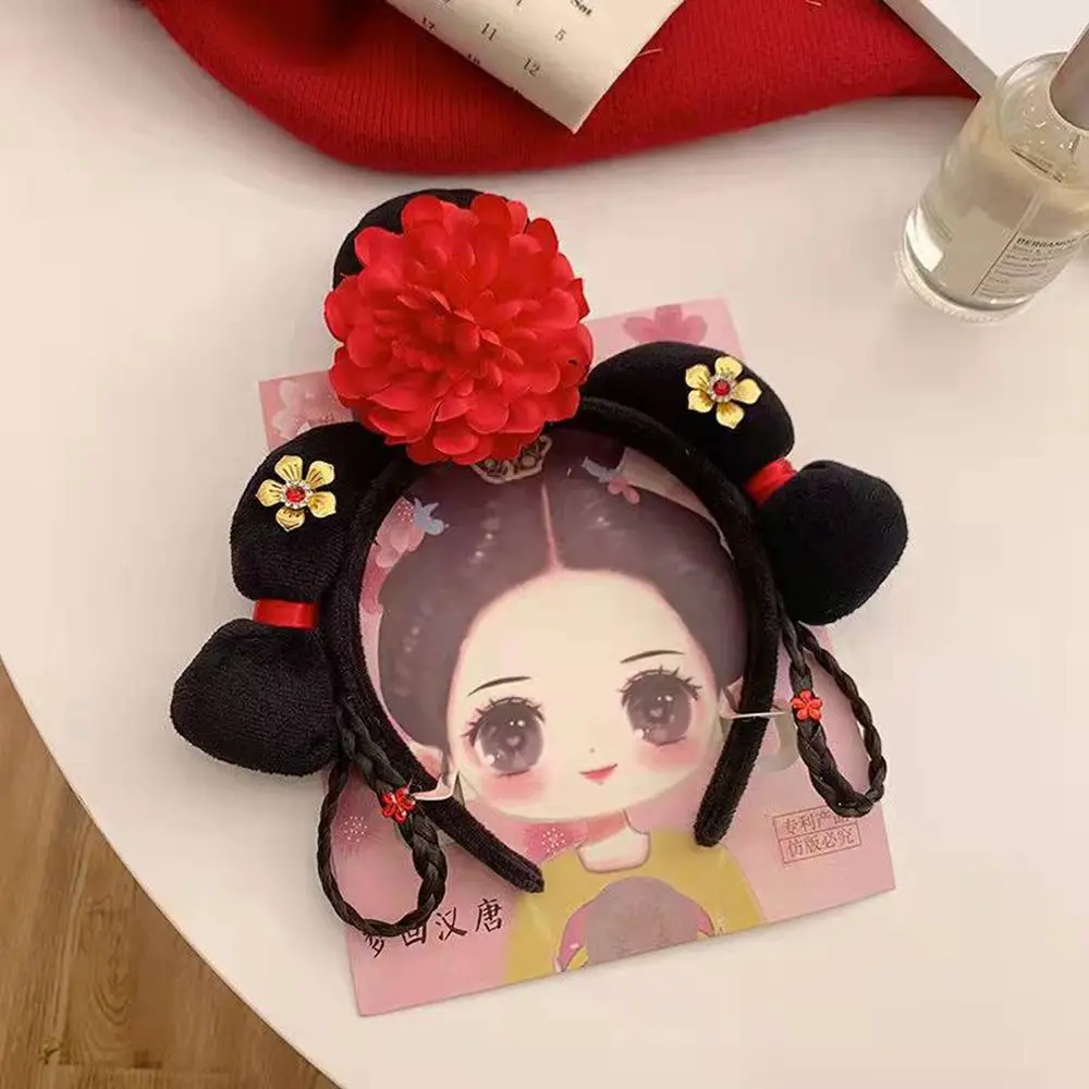 

Головной убор с бантом Royal Court Головной убор Hanfu Жемчужная антикварная повязка на голову Головной убор в китайском стиле Головной убор в древнем стиле Обруч для волос Hanfu