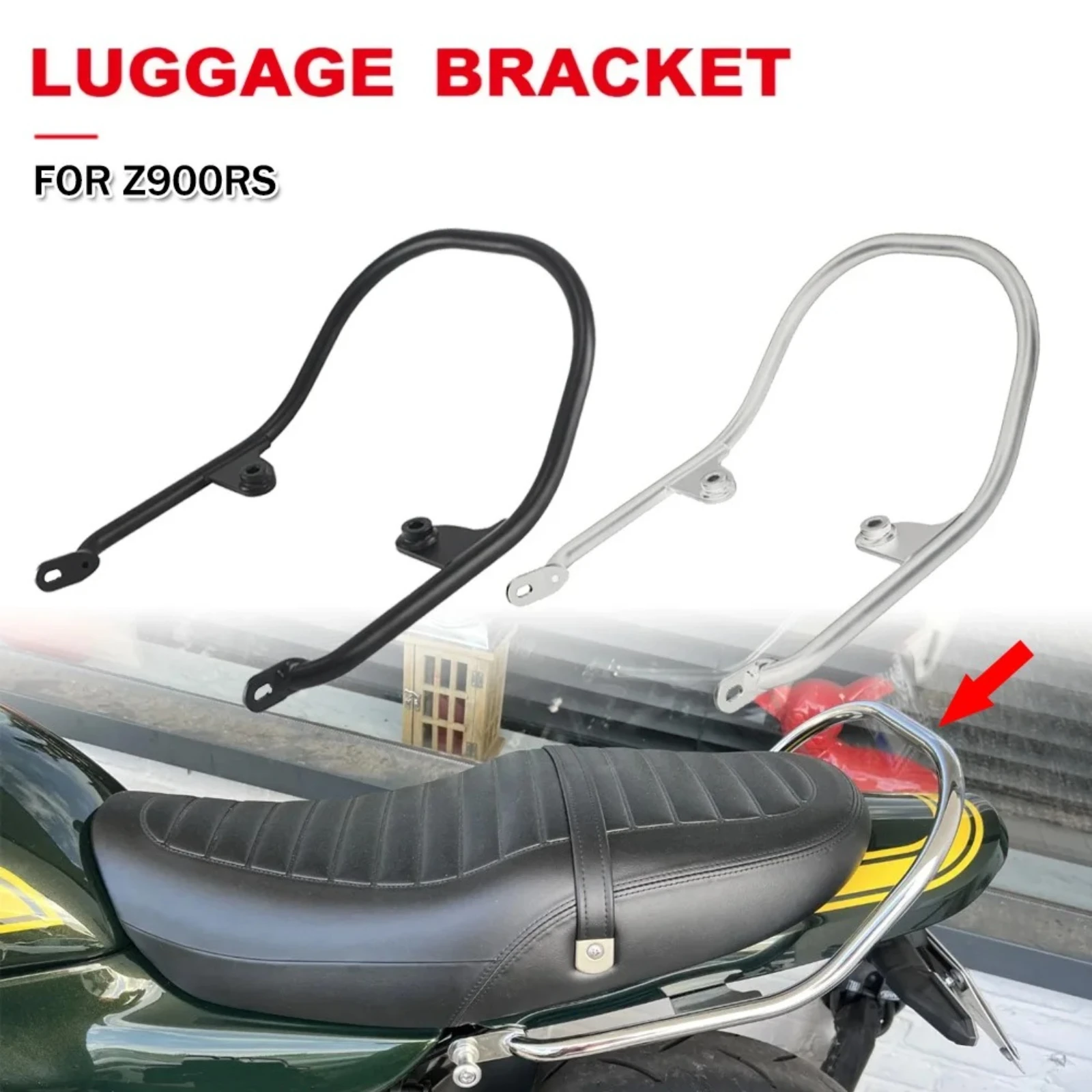 

Ручка-поручень для пассажира мотоцикла, кронштейн для заднего багажника, аксессуары для Kawasaki Z900RS Z900 RS Z 900RS