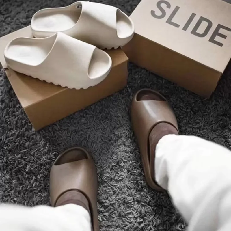 

Couples Shark Slippers Platform EVA Soft Anti-slip Indoor Outdoor Woman's Sandals Summer Casual Beach Man's Sandals Size 37-47