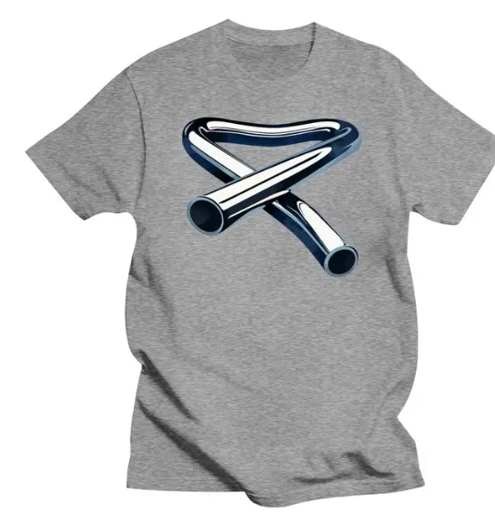 تي شيرت موسيقى أنبوبي للرجال ، Mike Oldfield ، موسيقى عتيقة ، ألبوم موسيقى الروك ، ممتاز ، جيد التهوية ، قمة مريحة