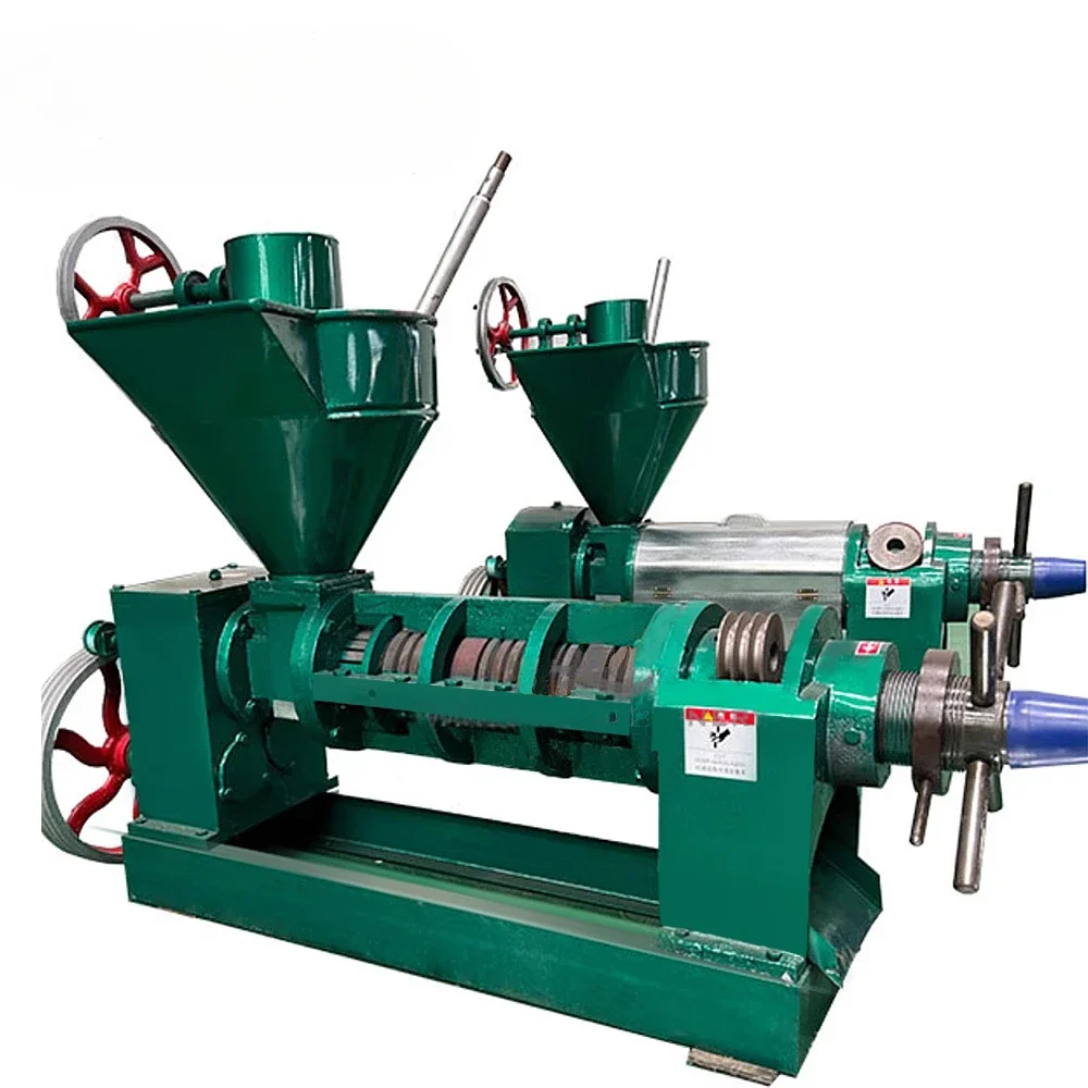 6yl-70 model coconut peanut screw cold press oil machine automatic industrial sunflower seed oil press machine