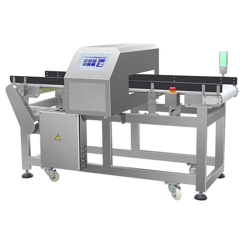 Sensitive Belt Frozen Seafood Fish Metal Detector Machine for Food Industry - view 4