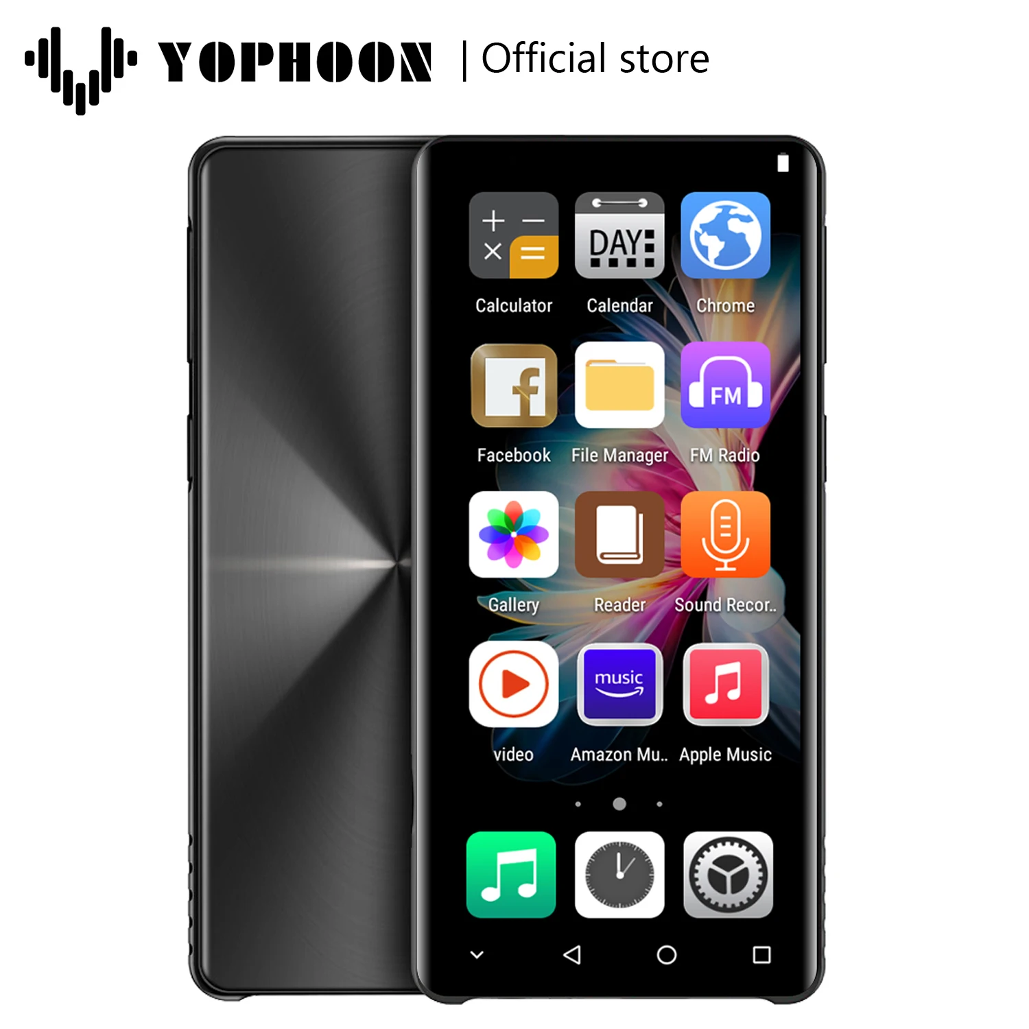 Yophoon 2023 новый WiFi MP4 плеер Android 8,1 Bluetooth MP3 плеер Музыкальный плеер Walkman Spotify плеер/Pandora/дыхательный/Deezer