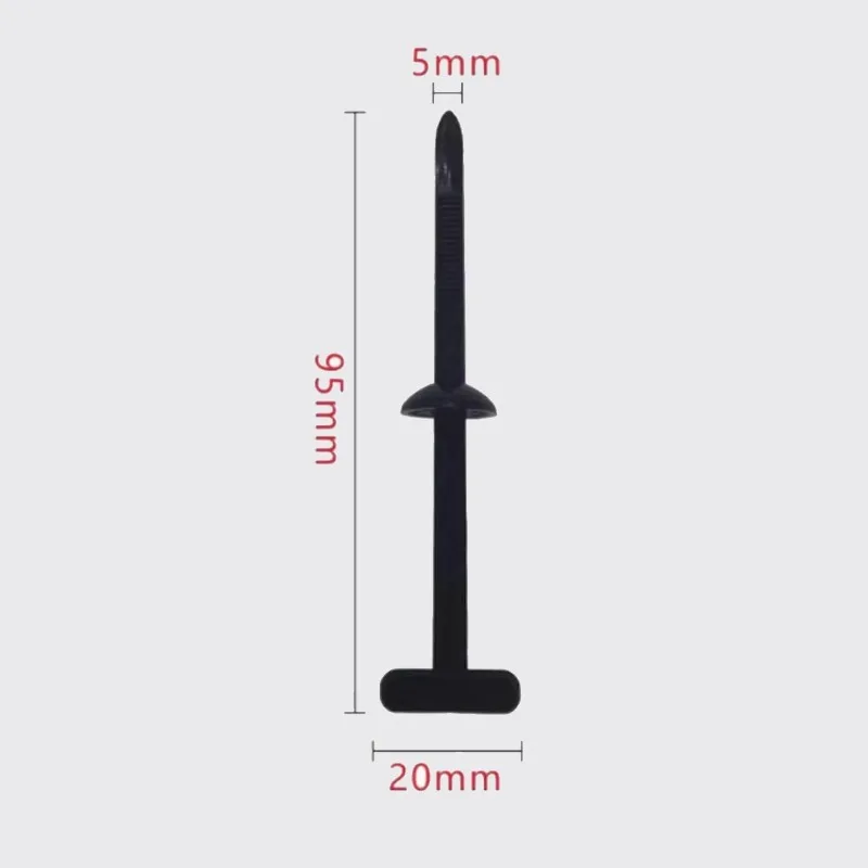 Replacement Clip Car Fender Trunk Engine Guard Panel Wire Management Secure Universal Nylon Cable Tie Buckle Auto Fastener Screw