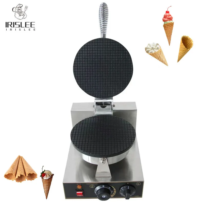 Electric Automatic Cone Maker Waffle Ice Cream Cone Making Machine