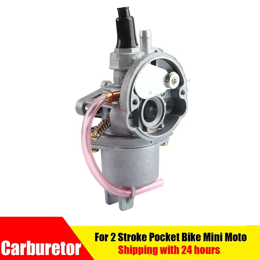 2 Stroke Pocket Bike 47cc 49cc Engine Carb Carburetor for Mini Moto Quad ATV Dirt Bike Go Kart Buggy