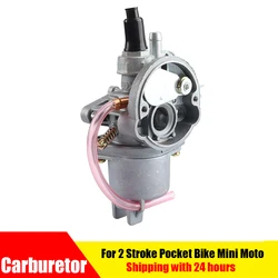 2 Stroke Pocket Bike 47cc 49cc Engine Carb Carburetor for Mini Moto Quad ATV Dirt Bike Go Kart Buggy