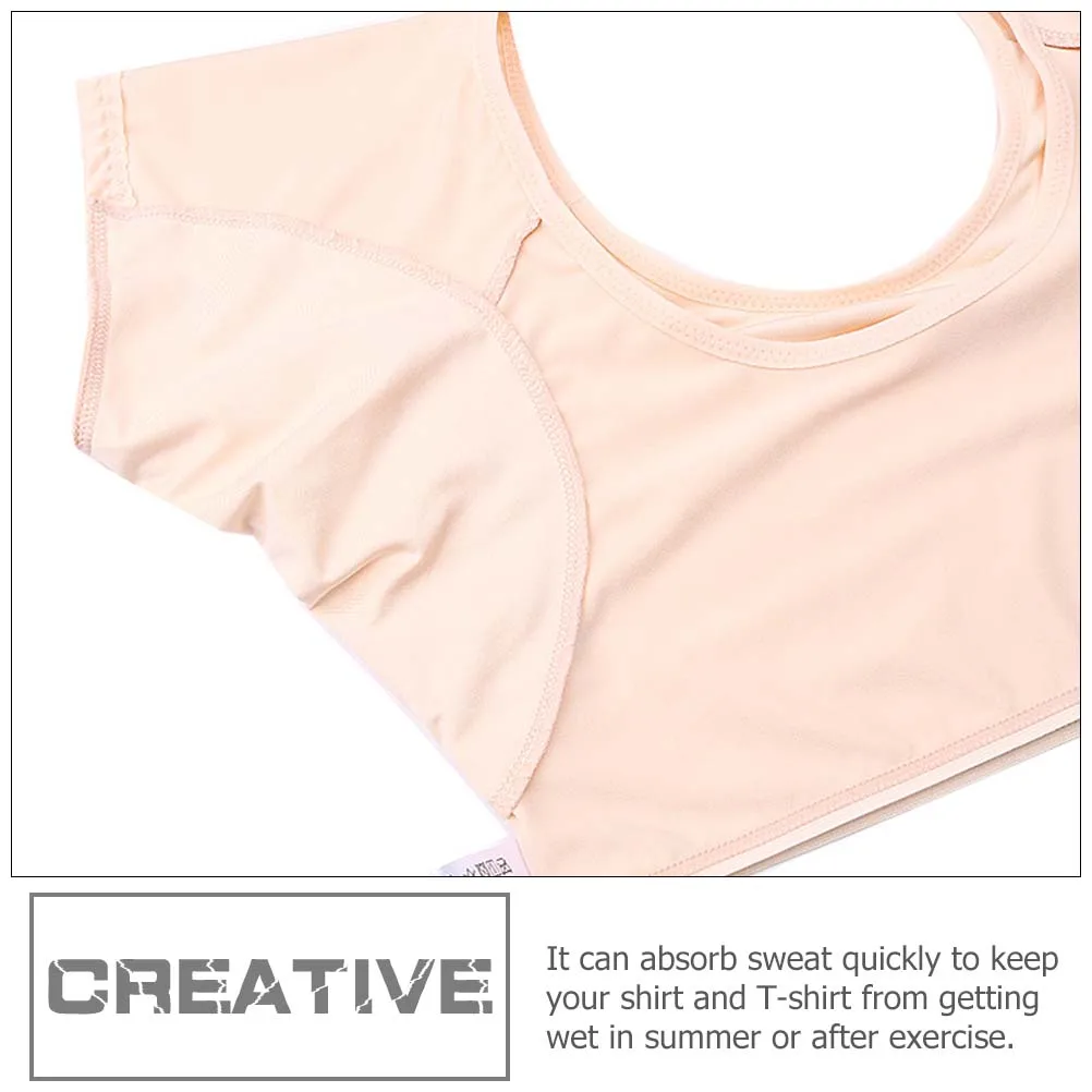 

Women Sauna Vest Anti Sweat Pads Reusable Underarm Athletic Wear Absorbent Shield Quick Dry Elastic Comfortable
