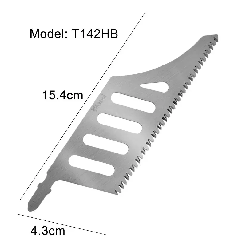 Hochgeschwindigkeits-Stichsägeblatt, robust, T-Schaft, Holz, Metallschneider, Edelstahl, grobe Zähne, Präzision, enger Raum, Werkzeug, Schneidsäge
