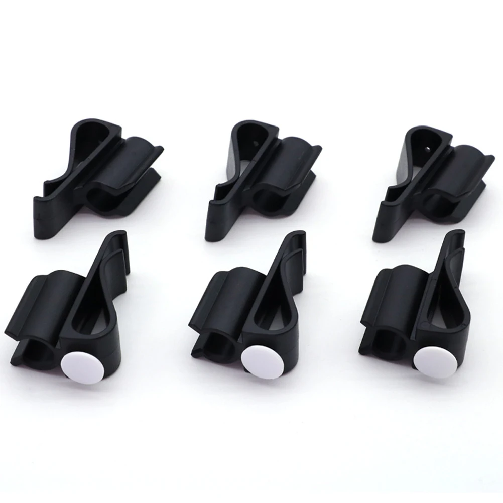 

14 Pcs Club Clip Black Red Organizer Putter Club Organizing Clip Holder Durable Material Golf Training Accessories Bag