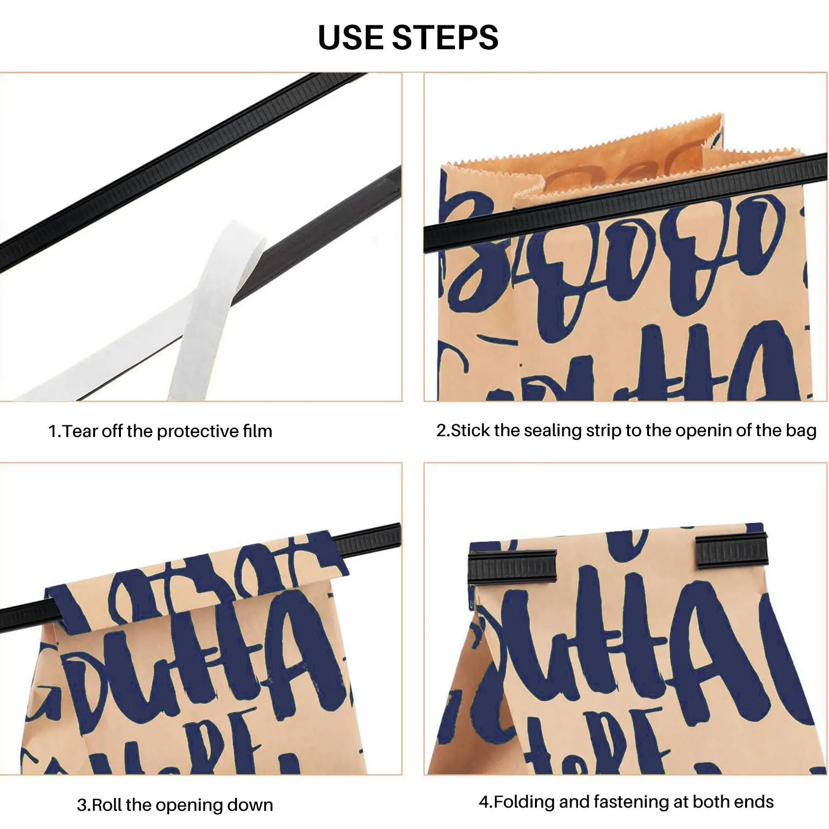 Качественные 100-слойные жестяные стяжки, гибкая проволока, завязки для кофейных пакетов, уплотнительная бусина для запеченных пакетов для пищевых продуктов, 5,5 дюйма, черный