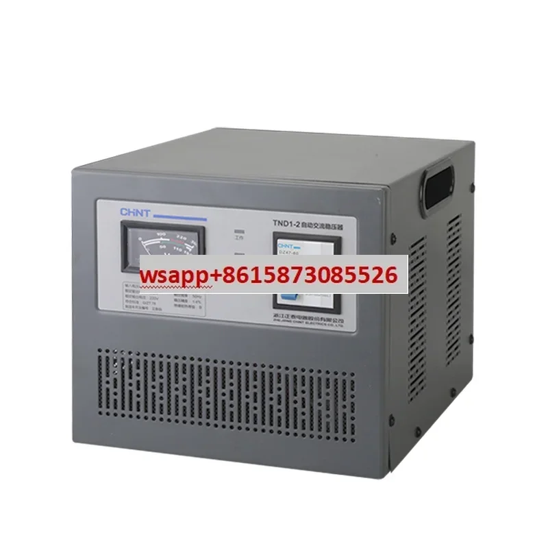 voltage regulator high-precision voltage regulator single-phase voltage regulator TND1 (SVC) -2KVA 2000W household 220V