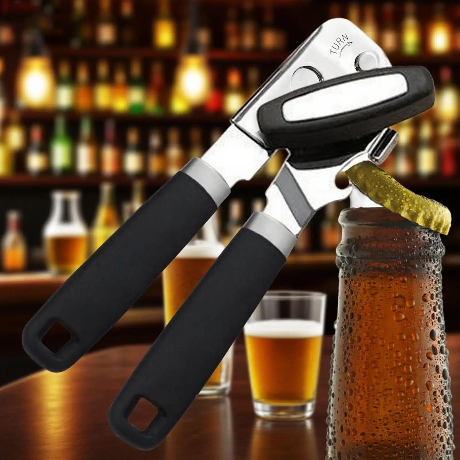 

Ручной консервный нож, ручной консервный нож, ручная нескользящая ручка, сверхмощный инструмент для снятия крышки, магнитные инструменты, ручной для кухни, дома