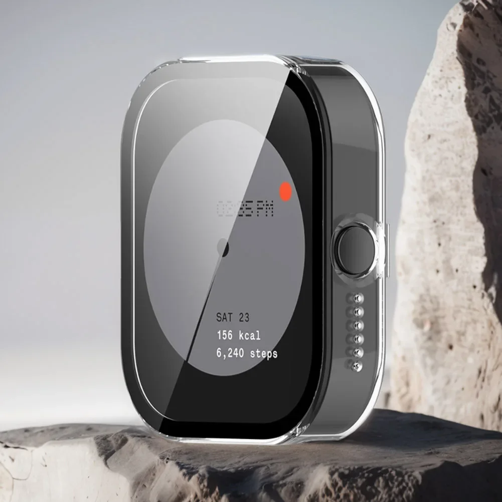 حافظة واقية من الزجاج المقوى بحافة صلبة لساعة CMF Watch Pro 360 درجة متعددة الاتجاهات ومضادة للسقوط CMF Watch Pro #4