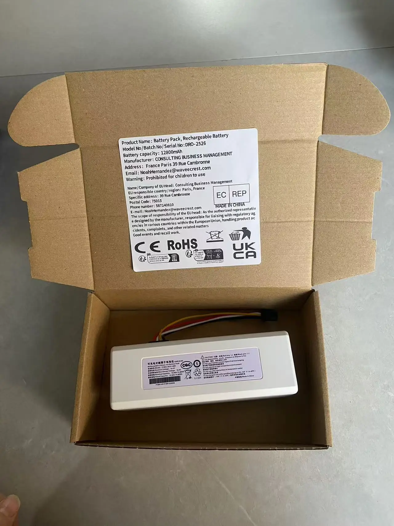 

18650, бестселлер для робота Xiaomi Battery1C P1904-4S1P-MM Mijia Mi, пылесос, подметальная машина, резервная батарея для робота