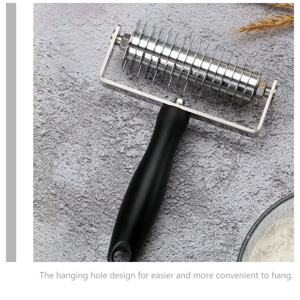 1Pcs Dough Lattice Roller Stainless Steel Plastic DIY Baking Tool Pastry Cookie Pie Cutter Kitchen Gadget Lattice Making Roller