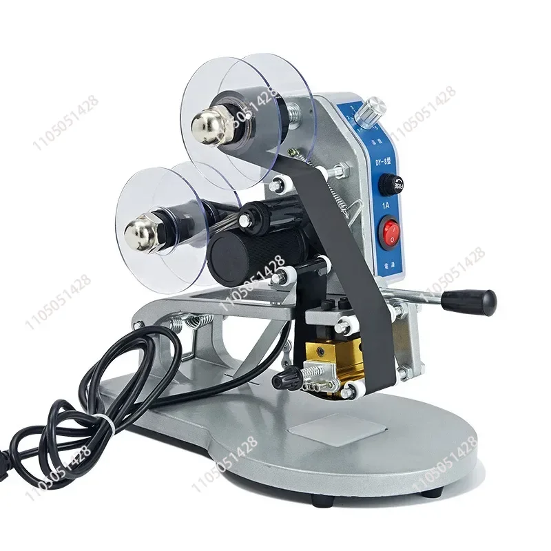 Ribbon Coding Machine Manual Production Date Printer Stamping Machine Direct Thermal Code Reader Coding Machine 220V 50/60HZ