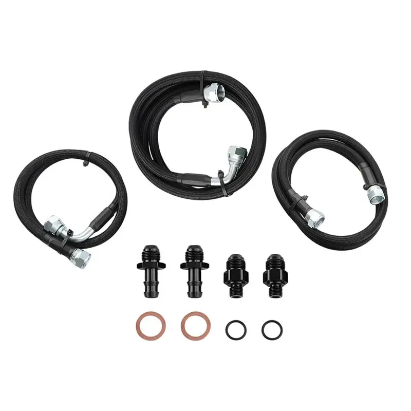 Classy-For Dodge Ram 2500 3500 5.9L 2003-2007 Transmission Cooler Hose Line Set For 48RE W/SAU-993