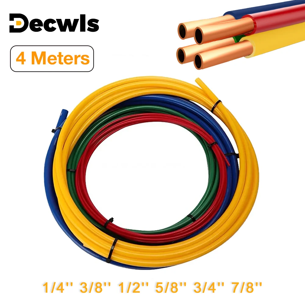 Copper Pipe Protector, PE Plastic Bending Tool, Anti-Deformation Copper Pipe Protection Tool, for 1/4