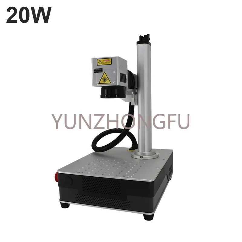 Best 20w 30w portable raycus JPT fiber laser marking machine for metal jewelry plastic steel aluminum gold silver ring