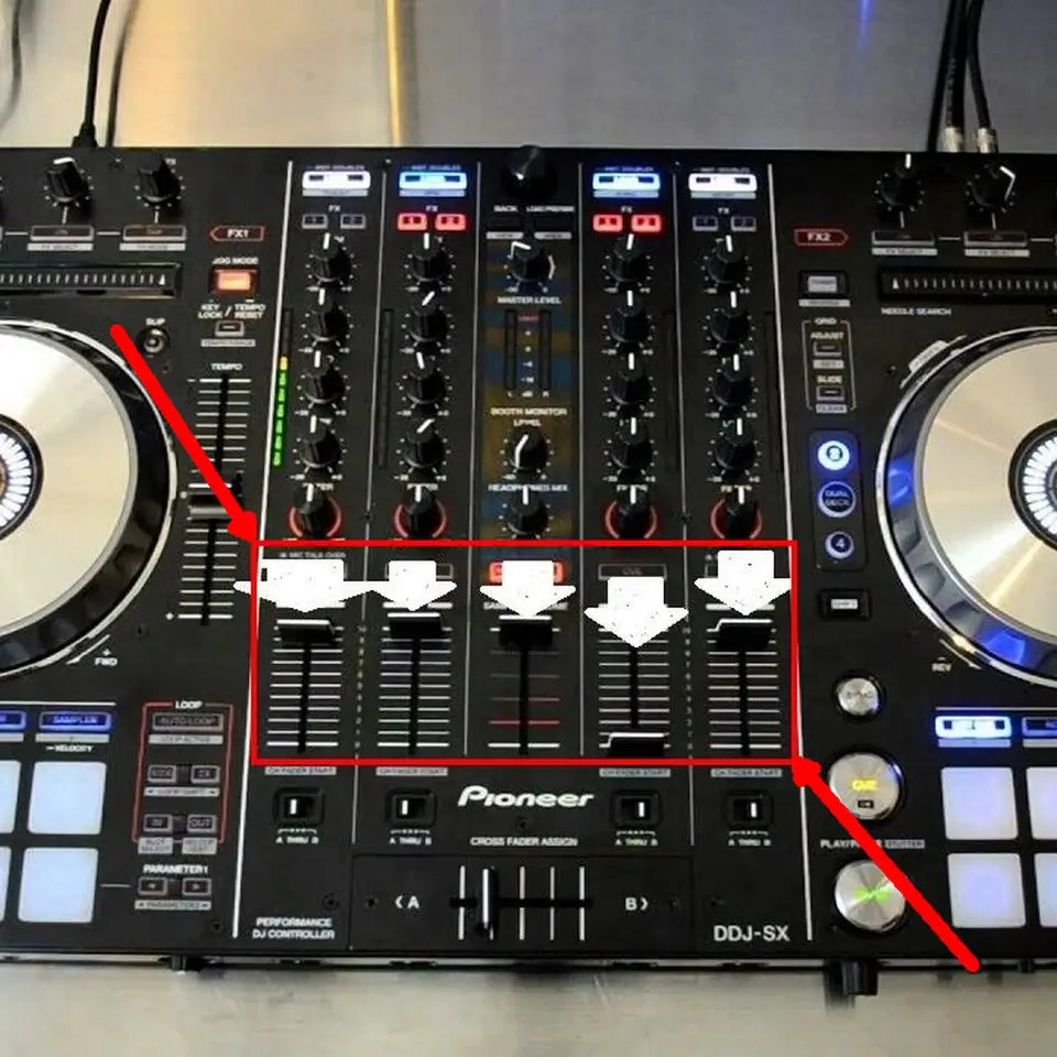 Replacement Fader for PIONEER DDJ RX SX2 SX3 418-S1MK2-725/418