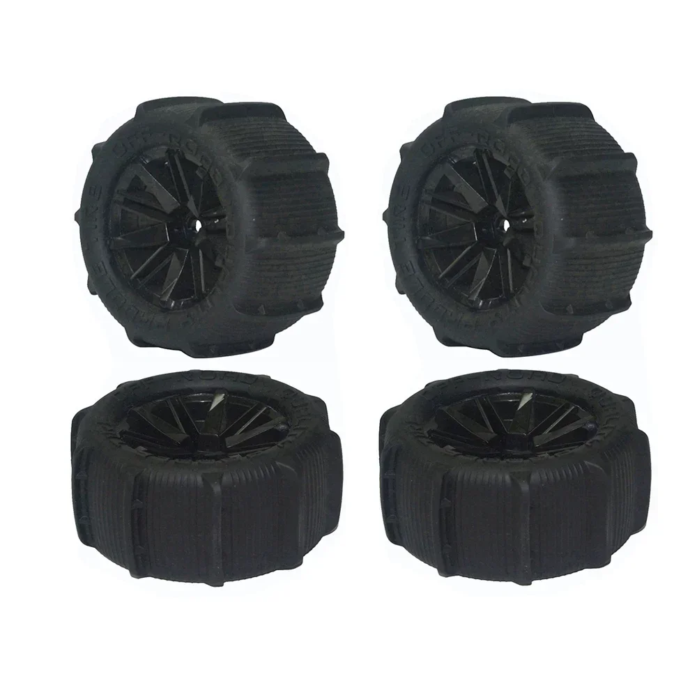 2pcs/4Pcs 80mm Snow Sand Tires Tyre Wheel for Wltoys 144001 124019 12428 104001 Haiboxing 16889 SG1601 RC Car Upgrade Parts