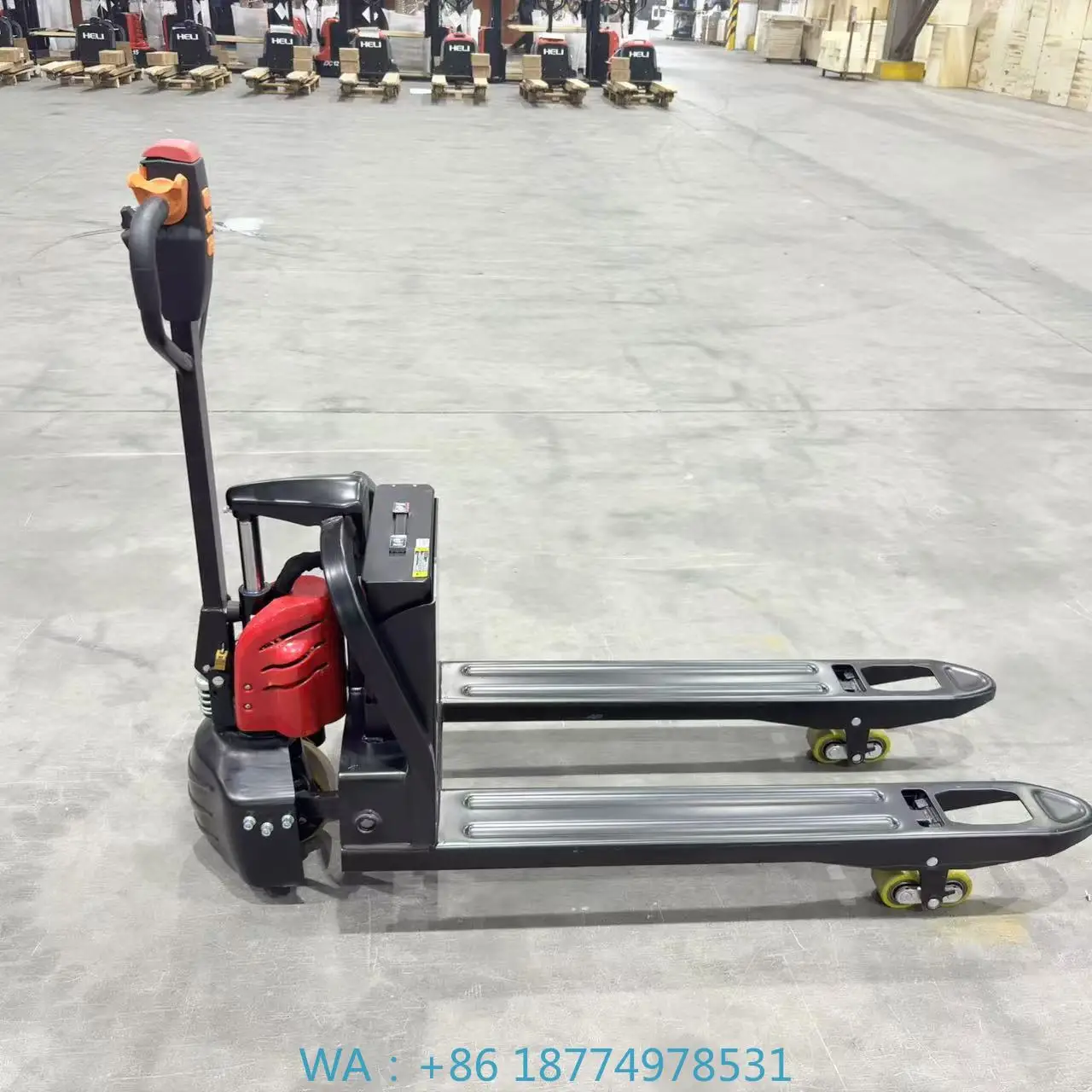 Hand Pallet Truck Jack Scale Motor Electric Pallet Jack2000kg 2.5t 3t 3 Ton New Portable Hydraulic Electric Forklift