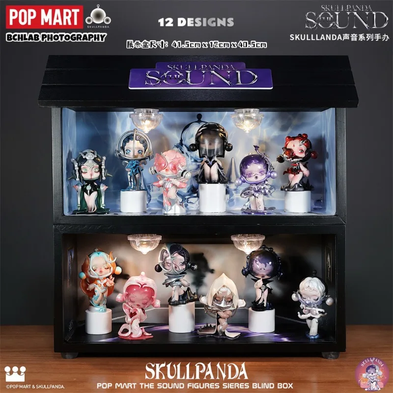 

Genuine POP MART SKULLPANDA The Sound Series Blind Box Anime Figure Cute Toys Ornament Collection Gift