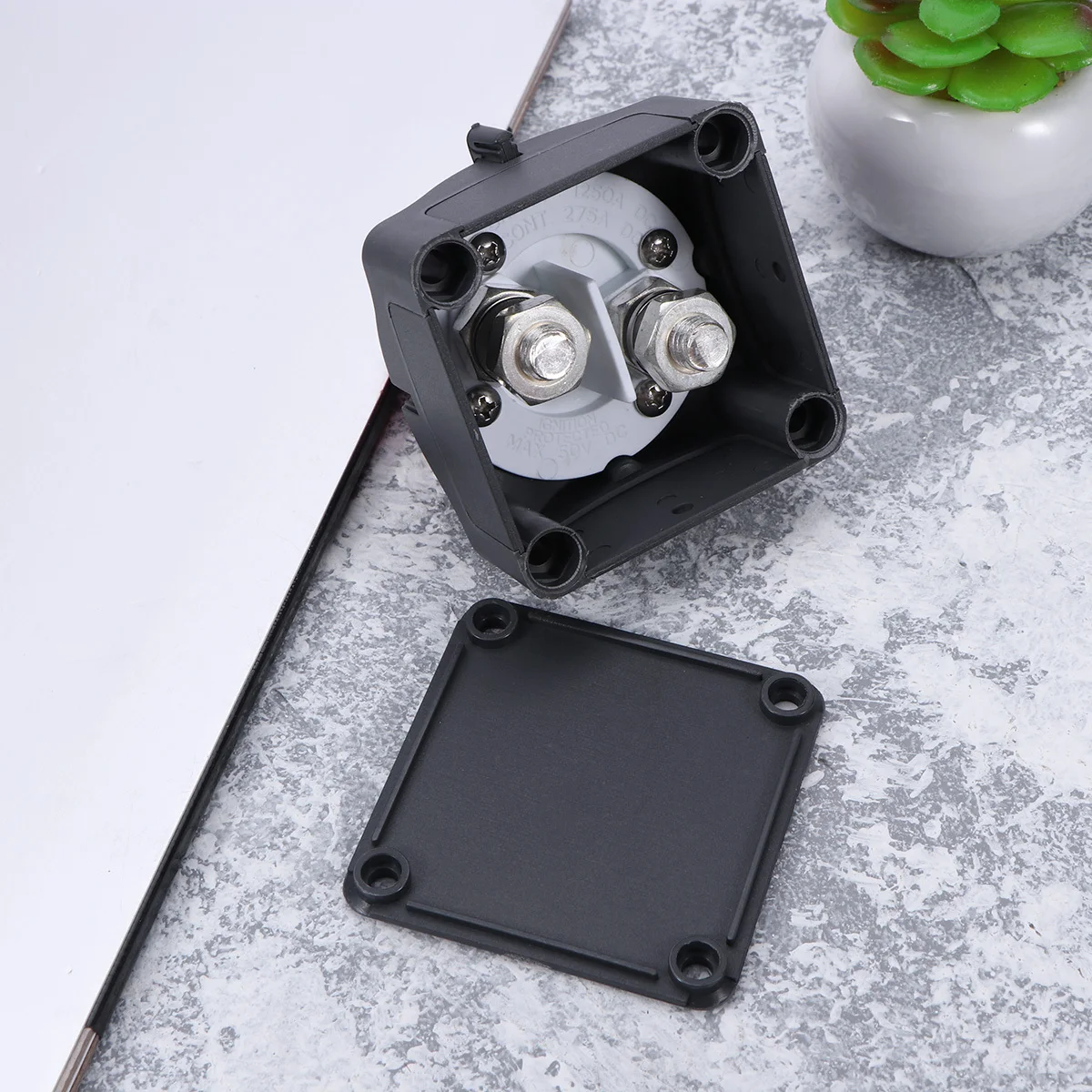 

Disconnect Switch 275a Rated Current 1250a Instantaneous Cut Off for Car Boat Van Truck Motorcycle Rv Isolator