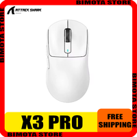 Attack Shark X3 Pro 4k Reciver Mouse Wireless Tri Mode Paw3395 Gaming Mouse Esports Mice Accessory For Computer Gamer Man Gifts