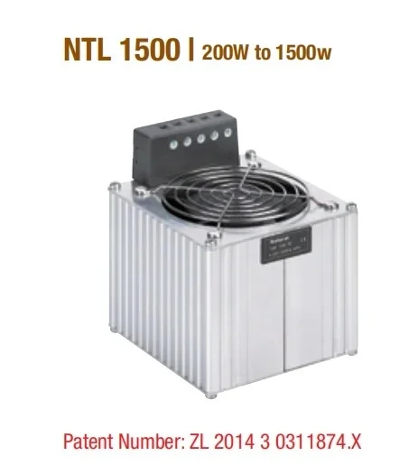 1500  200W-1500W Compact Semiconductor Electric Industrial Ptc Fan Heater