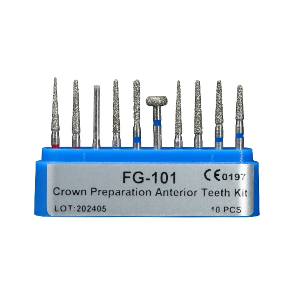 Dental Diamant FG Bohrer Bohrer Set Zahnarzt High Speed Handstück Polieren Zähne Bleaching Werkzeuge Kit Zahnmedizin Ausrüstung – Detail 1